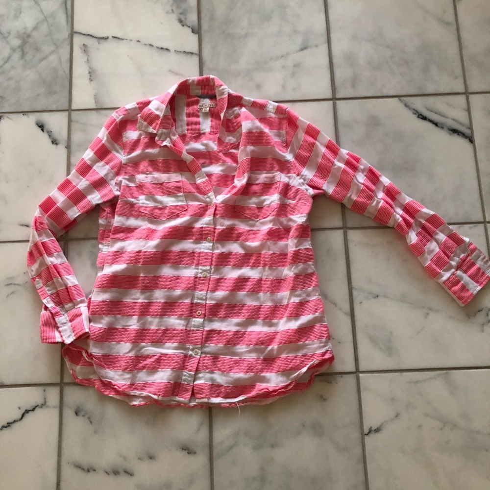 Striped Collared Shirt